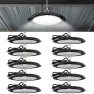 10 Pack UFO LED High Bay Light, Shop Lights for Warehouse, Plug & Play, 19500 LM, 150W, 5000K Daylight, Power Cord..., Sunco Lighting