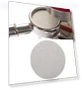 Stainless Steel Sintered Sheet Coffee Splash Filter — Reusable