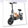 Electric Scooter with Seat & Rear Basket — Electric Self-Balancing Scooters, iScooter