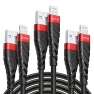 MFi Certified iPhone Charger Cable 3 Pack, OIITH