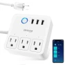 Smart Power Strip with 3 USB Ports and 3 Smart Outlets — Smart Plug, GHome Smart