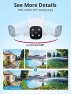 Wired Home Camera Outdoor with 2K Color Night Vision — Security Camera, DEKCO