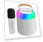 Home Theater Speaker with RGB Light and Wireless Microphone — Portable Audio, VIMAI