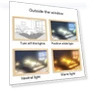 Light Painting Decorative Piece — Lighting Accessories
