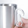 Double Mug Water Cup with Hiking Buckle