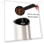 Stainless Steel Hand-Cranked Coffee Grinder — Electric Blade Coffee Grinders