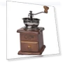 Wooden coffee bean grinder — Electric Blade Coffee Grinders