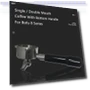 Stainless Steel Coffee Machine With Bottom Handle — Coffee & Espresso Machine Components