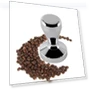 Stainless Steel Powder Press Flat Bottom Coffee Powder Hammer — Coffee & Espresso Machine Components