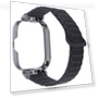Metal Black Frame Integrated I-shaped Magnetic Silicone Watch Band — Bands, Redmi