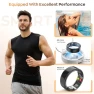 Smart Ring with Sleep Monitoring, Step Counting, Heart Rate, Blood Oxygen — Smart Ring, Free Shark