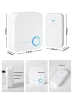Waterproof Wireless Doorbell with 60 Chimes — Video Doorbell, FOVKSUC