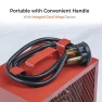 Electric Fan-Forced Industrial Garage and Workshop Utility Space Heater, Comfort Zone