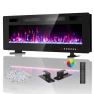 Ultra Thin Electric Fireplace, BREEZEHEAT