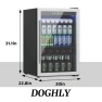 Beverage Refrigerator Cooler, DOGHLY