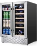 Dual Zone Wine and Beverage Refrigerator, Tylza