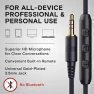 Wired Headphones with Mic and Volume Control, Artix