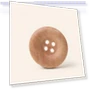 Round Wooden Smart Buttons — Buttons, Arts & Hobbies