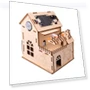 Educational Smart Home Wooden Kit — Construction Kits, Love DIY
