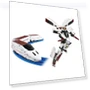 Shinkansen Deformation Robot Shinkalion Z 800 Tsubame Toy Train — Control & Power, TAKARA TOMY