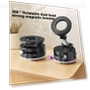 360° Rotating Magnetic Phone Holder with Vacuum Suction — Dashboard Installation Kits, Meiteai-All