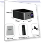 LCD Smart Projector 4K — Home Theater Projectors, Essager Electronic