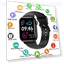 Bluetooth Call Smart Fitness Watch — Smartwatches, Tiktop2