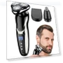 Smart Wireless Men's Shaver Trimmer 3 in 1 — Nose & Ear Trimmers, QIIAII Domestic Electric Appliance