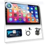 Android Car Audio Bluetooth 2 DIN IPS Touch Screen — Car Installation Essentials, KAYOMART Electric