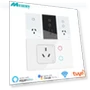 Austrian Wall Socket Vertical Horizontal Touch Light Switch — Smart Home Modules, Melery