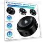 Magnetic Vacuum Car Phone Holder — Dashboard Installation Kits, Lntelligent Living Hall