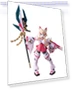 Polynian Lily Shrine PVC ABS Painted Movable Figure — Collectible Statues, Daibadi Production