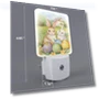 Vintage Set of 2 Soft Night Lights in Easter Bunny Shape — Night Lights