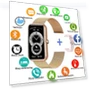 Fashionable Women's Smart Watch — Smartwatches, Tiktop2