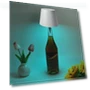 Rechargeable Wireless Bottle Lamp — Desk & Table Lighting, Worry free storage