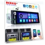 Universal 6.9-inch Car Radio with Carplay, Android, Touch Screen, Wi-Fi, GPS Navigation, Bluetooth, FM — Stereo Receivers, Reakosound