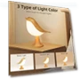 Wooden Bird Night Light — Desk & Table Lighting, Cosy Homes
