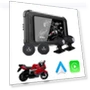 Motorcycle Wireless Carplay Smart Android with Automatic Projection Screen, Driving Recorder with Tire Pressure... — Navigation & GPS Accessories, zhishangyoupin
