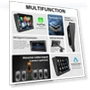 Universal 7-inch Car Radio with Wireless Carplay and Android Auto — Stereo Receivers, HOME-Auto-001