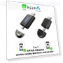 2-in-1 Wireless CarPlay Android Auto Adapter — Stereo Receivers, World Auto Parts