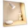 LED Desk Lamp with Adjustable Brightness — Study & Desk Lighting, Seahorse Home