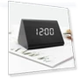 Smart LED Wooden Alarm Clock — Clocks, Homedepot
