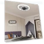 Smart Silent Ceiling Fan Light with Converter Extender — Ceiling Fan Lighting Solutions, Home Textile Home Decoration