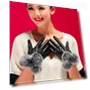 Women's Fashion Plush Winter Warm Fur Touchscreen Gloves — Arm Warmers, Bag Living