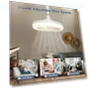 Ceiling Fan with Adjustable Brightness — Ceiling Fan Wall Controls, Rainbow Rain