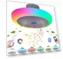 Ceiling Fan with LED Lighting — Ceiling Fan Lighting Solutions, Rainbow Rain