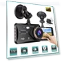HD 1080P 4 Touch Screen IPS Dash Cam — Dashboard Cameras, GLOBUS