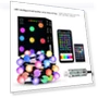 Bluetooth RGBIC Round Ball Music Controller — Outdoor Light Projectors, Yongkomo