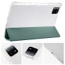3-fold Clear TPU Smart Leather Tablet Case with Pen Slot for Xiaomi Pad 7/7 Pro, Xiaomi