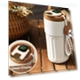Elegant Insulated Mug with LED Display — Beverage Warmers